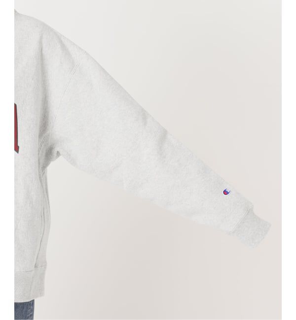 FRAMeWORK「Champion 別注リバースウィーブ ロゴスウェットポケットプルオーバー」|スウェット・ジャージ|