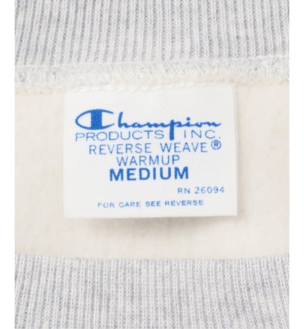 FRAMeWORK「Champion 別注リバースウィーブ ロゴスウェットポケットプルオーバー」|スウェット・ジャージ|