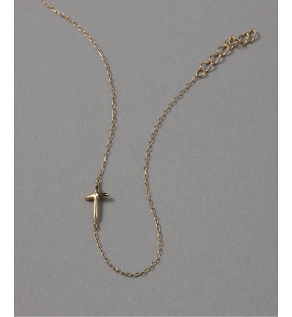 Lilas by Spick&Span「クロスダイヤブレスレット K10」|ブレスレット・バングル|