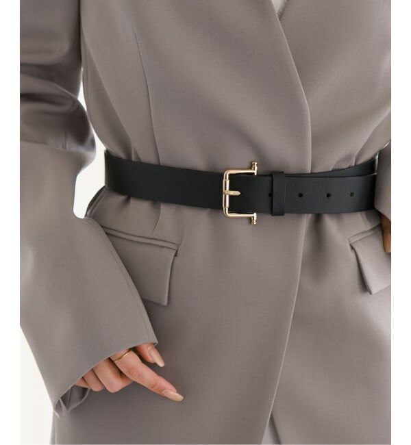 NOBLE「LEFIJE/レフィエ スムースレザーベルト(3cm)」|ベルト|