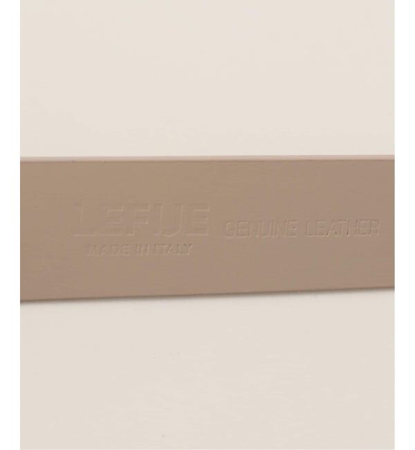 NOBLE「LEFIJE/レフィエ スムースレザーベルト(3cm)」|ベルト|