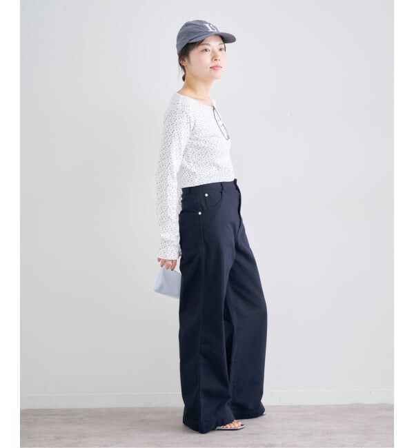 U by SPICK&SPAN「ヴィンテージライクチノパンツ」|チノ|