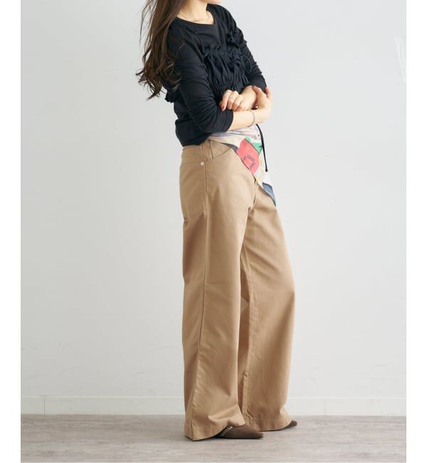 U by SPICK&SPAN「ヴィンテージライクチノパンツ」|チノ|