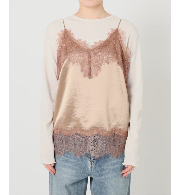 FRAMeWORK「ONIT / オニット 別注レースキャミソール」|キャミソール|