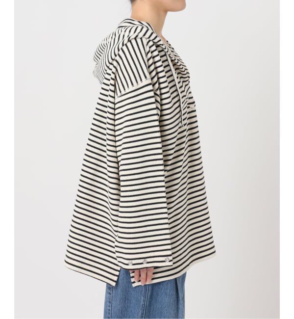 U by SPICK&SPAN「LENO ボーダーメキシカン パーカー」|パーカー|