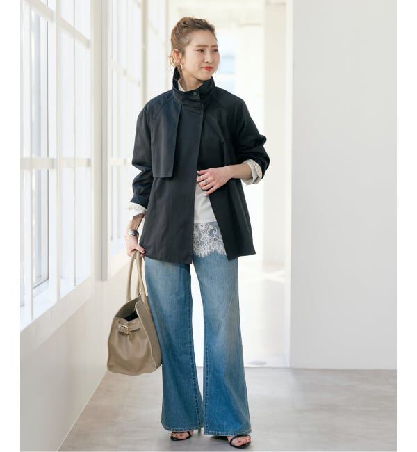 Spick and Span「CO/PAスタンドカラーショートコート」|その他|