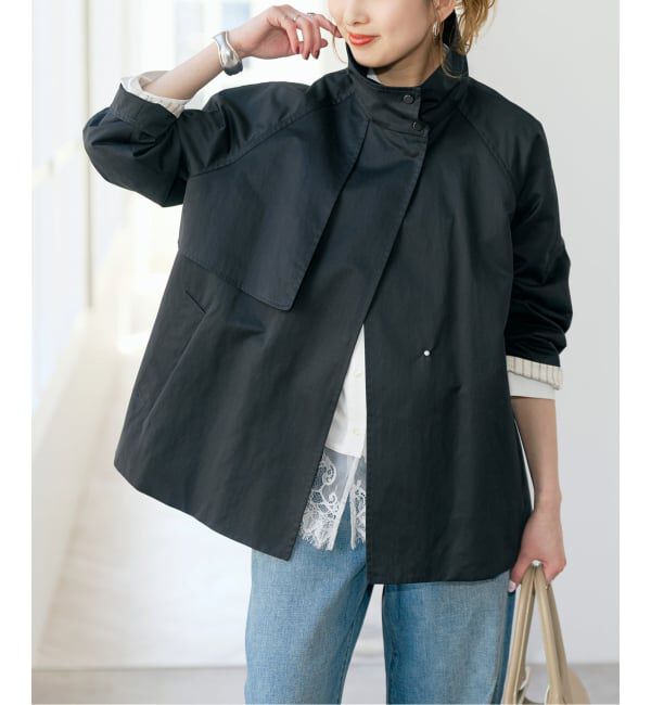 Spick and Span「CO/PAスタンドカラーショートコート」|その他|