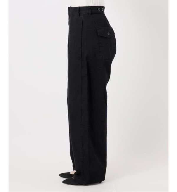 Spick and Span「コットンバレルレッグパンツ」|その他|