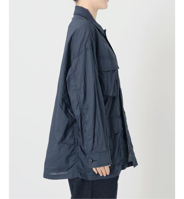 FRAMeWORK「ローンワッシャーミリタリージャケット」|ミリタリージャケット|