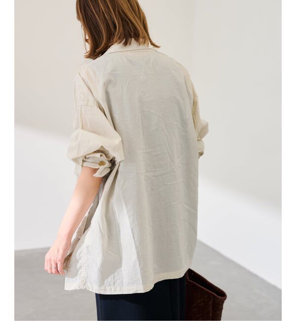 FRAMeWORK「ローンワッシャーミリタリージャケット」|ミリタリージャケット|