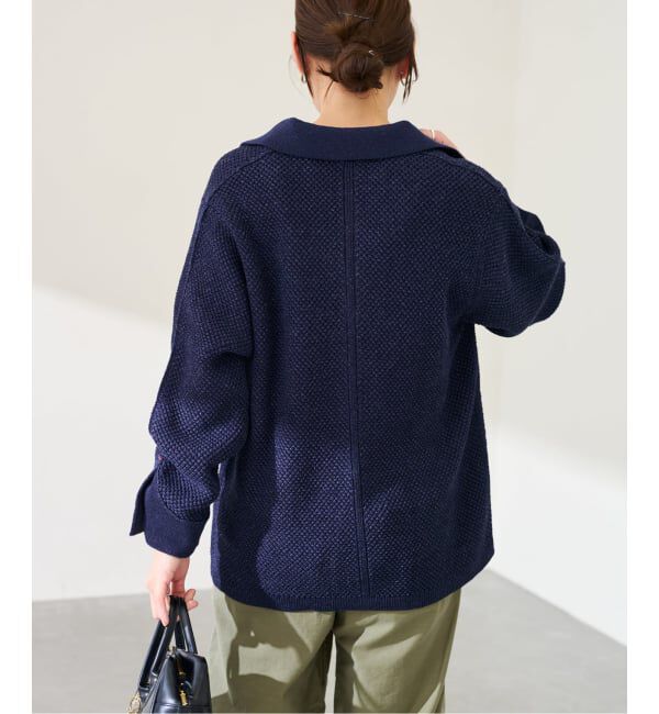 FRAMeWORK「MEIAS KNIT カバーオール」|カーディガン|