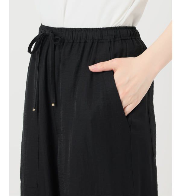 Spick and Span「《予約》ドレープツイルイージーファティーグパンツ」|スラックス|