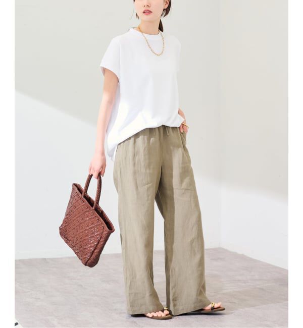 FRAMeWORK「ATON/エイトン DRYCOTTON JERSEY OVERSIZED プルオーバー」|Tシャツ・カットソー|