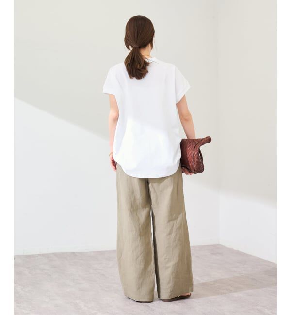 FRAMeWORK「ATON/エイトン DRYCOTTON JERSEY OVERSIZED プルオーバー」|Tシャツ・カットソー|