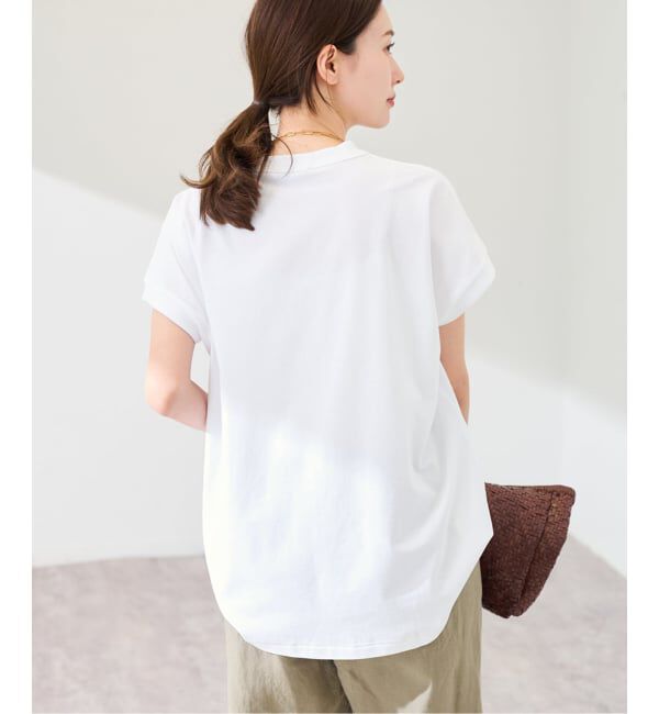 FRAMeWORK「ATON/エイトン DRYCOTTON JERSEY OVERSIZED プルオーバー」|Tシャツ・カットソー|