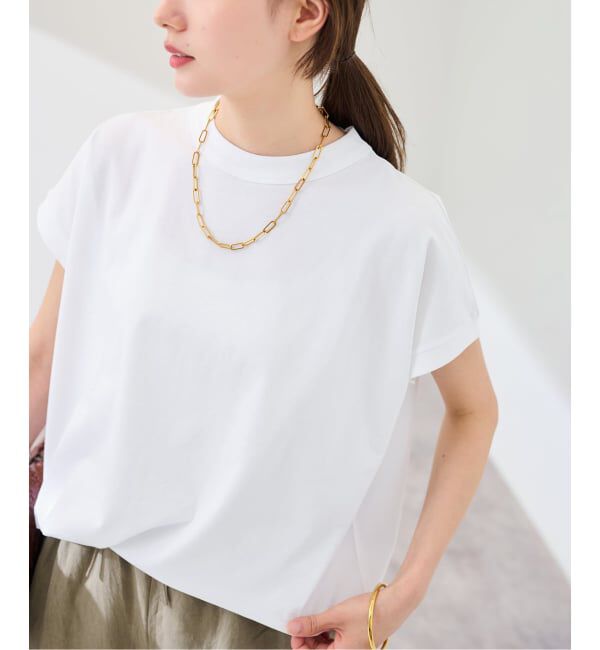 FRAMeWORK「ATON/エイトン DRYCOTTON JERSEY OVERSIZED プルオーバー」|Tシャツ・カットソー|