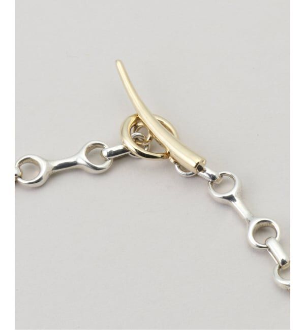 NOBLE「Gabriela Artigas/ガブリエラアルティガス TWO TONE 15mm BEAMNECKLACE」|ネックレス|