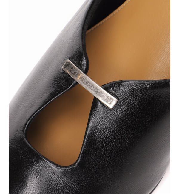 GRISE「《追加》GRISE5cmレザーARTYアシメカットパンプス」|パンプス|