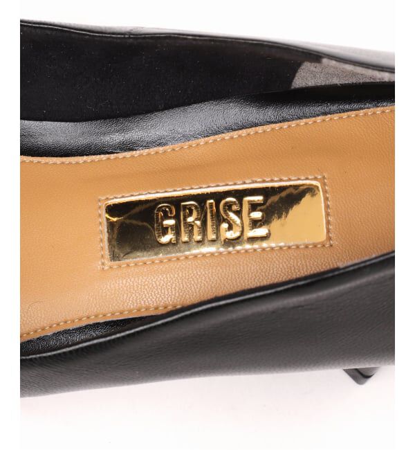 GRISE「《追加》GRISE5cmレザーARTYアシメカットパンプス」|パンプス|