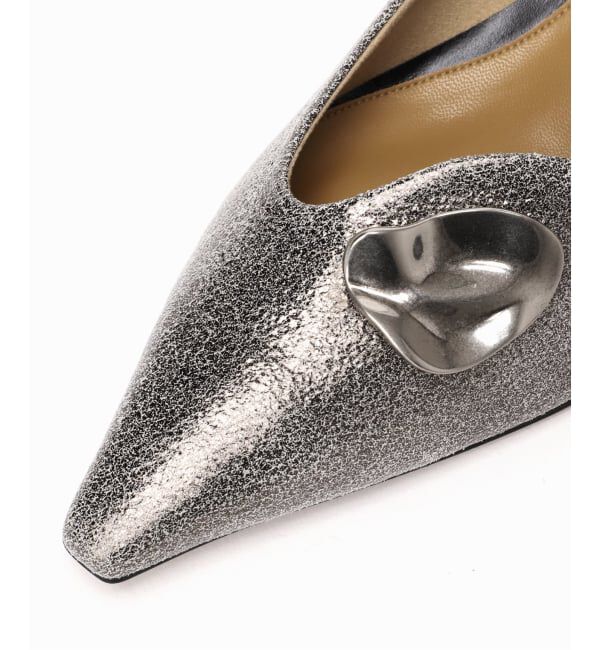 GRISE「《追加》GRISE5cmレザーARTYアシメカットパンプス」|パンプス|