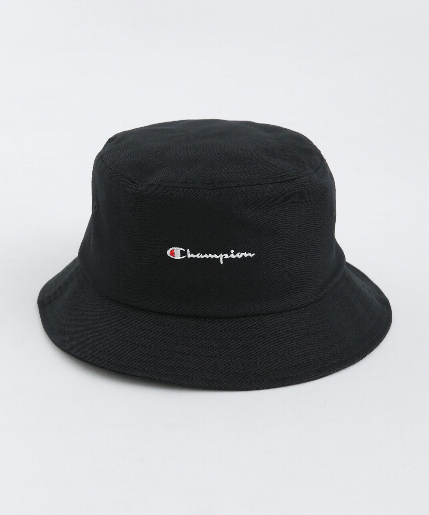 nano･universe「Champion/スクリプトバケットハット」|キャップ・キャスケット|