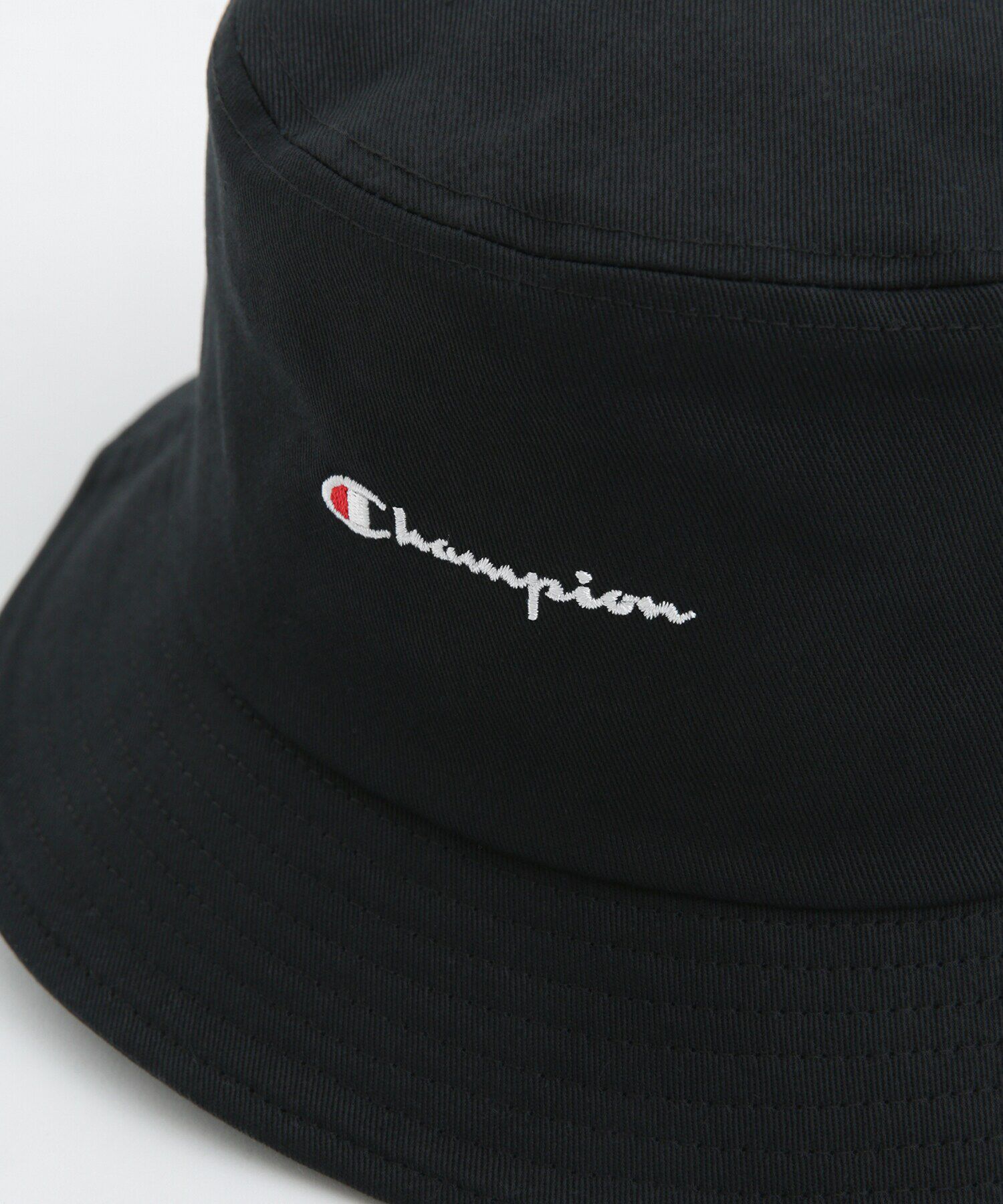 nano･universe「Champion/スクリプトバケットハット」|キャップ・キャスケット|