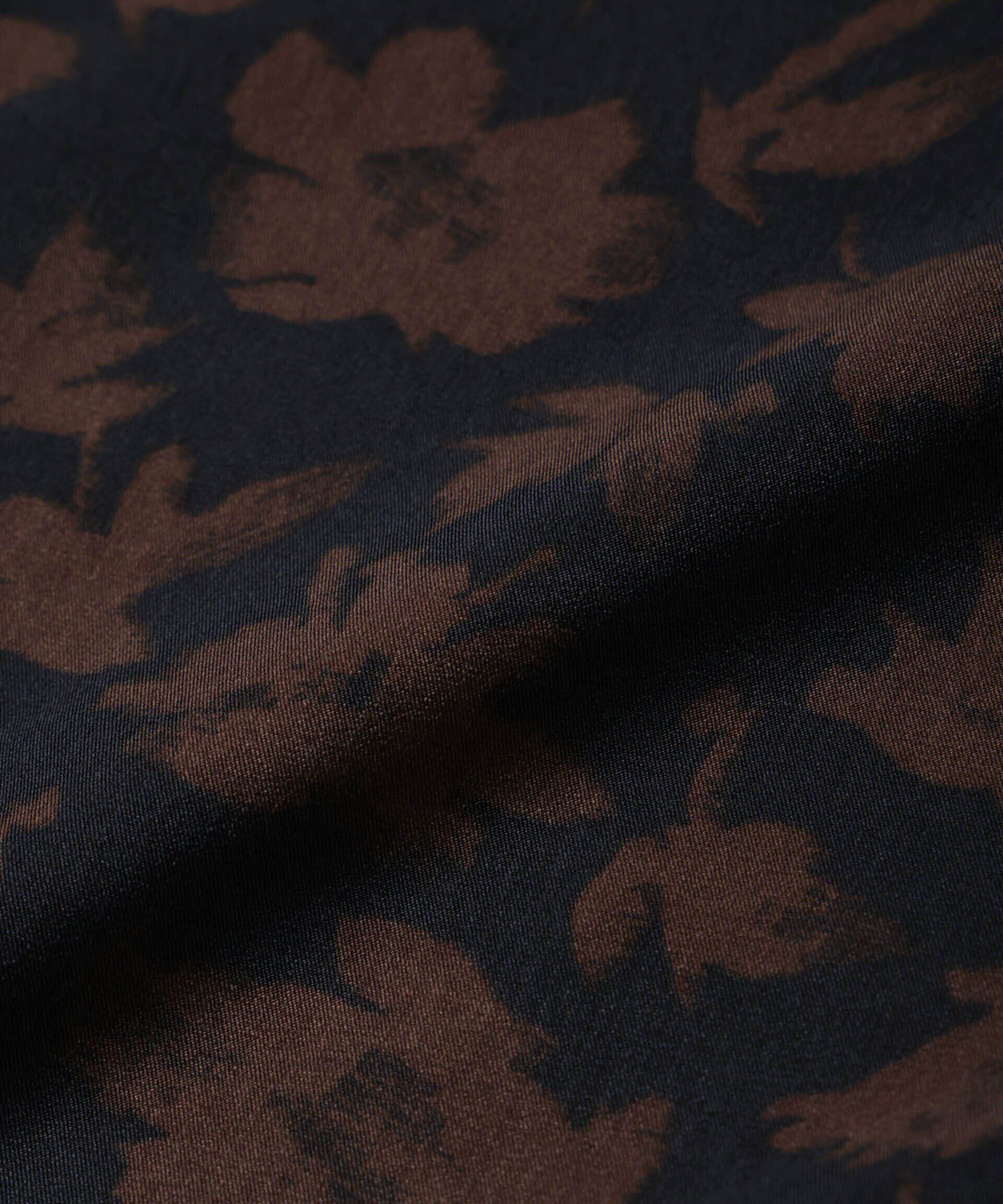 nano･universe「フラワープリントマキシスカート」|スカート|