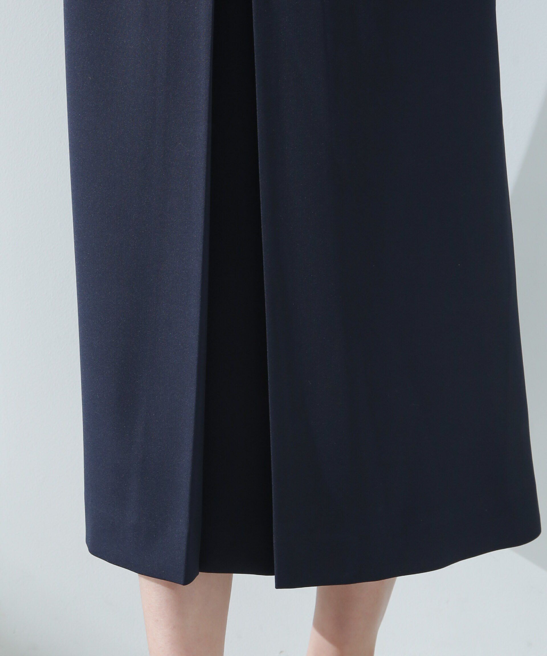 nano･universe「デイリーファンクション Vネックタックワンピース(セットアップ可)」|ワンピース|