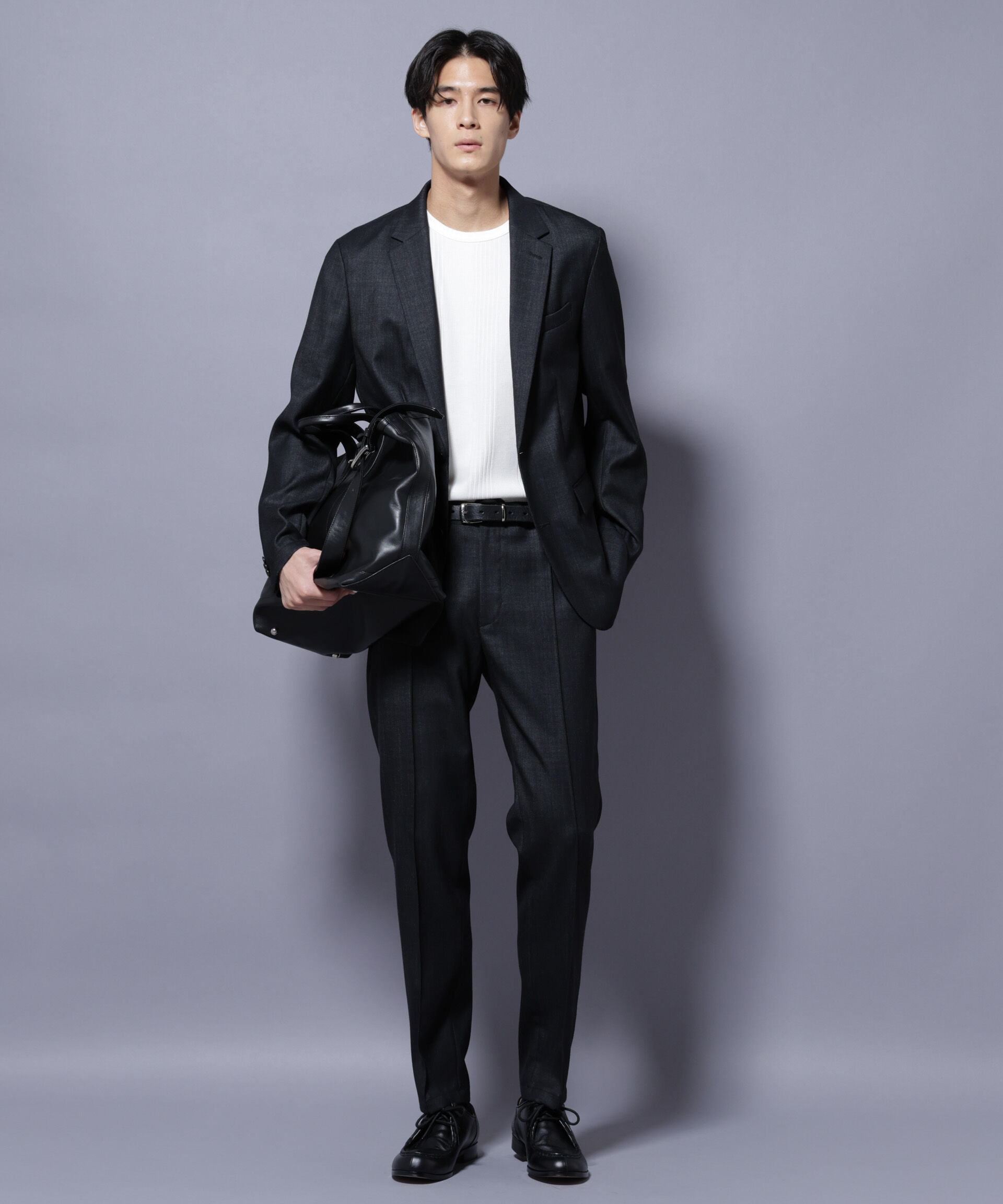 nano･universe「「N JACKET PREMIUM」ウールデニムジャケット/STRETCH(セットアップ可)」|スーツ|