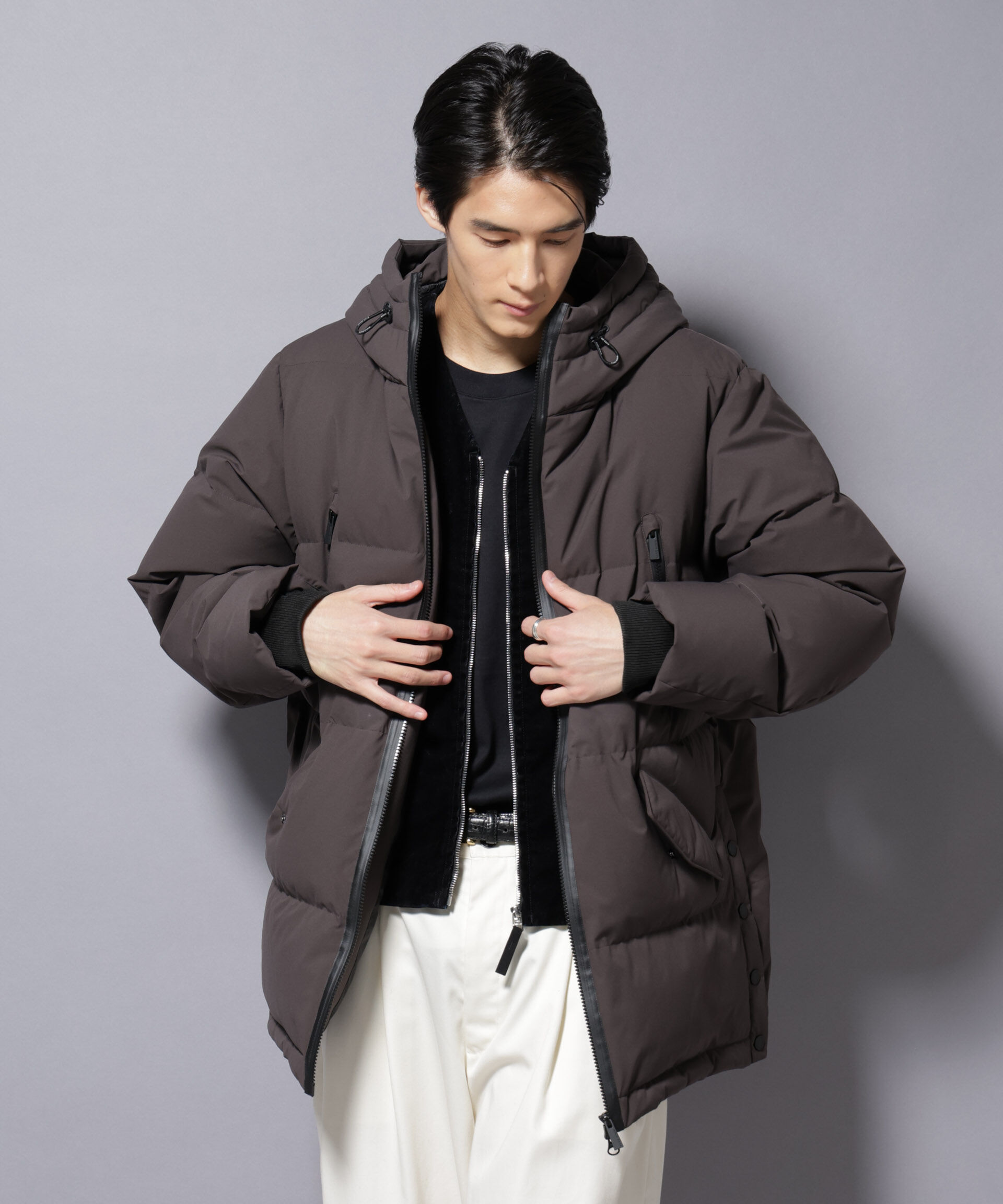 nano･universe「「西川ダウン(R)」SOLOTEXダウン」|ダウン|