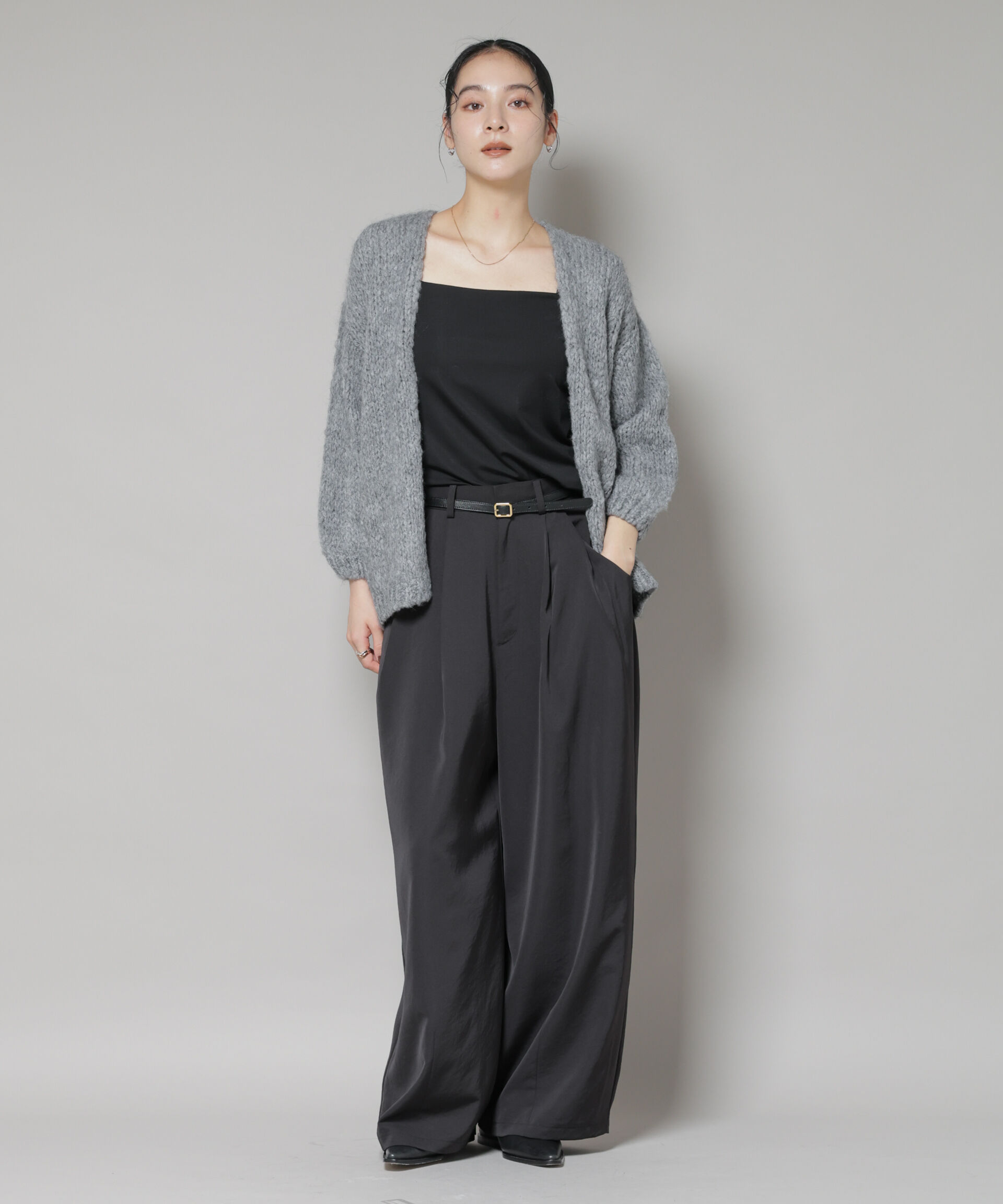 nano･universe「TRICOTS JEAN MARC/ニットカーディガン」|ニット・セーター|