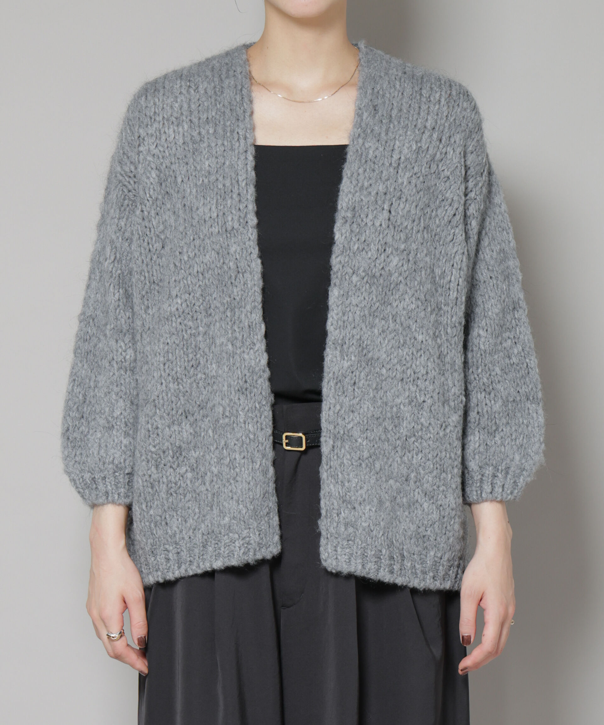 nano･universe「TRICOTS JEAN MARC/ニットカーディガン」|ニット・セーター|