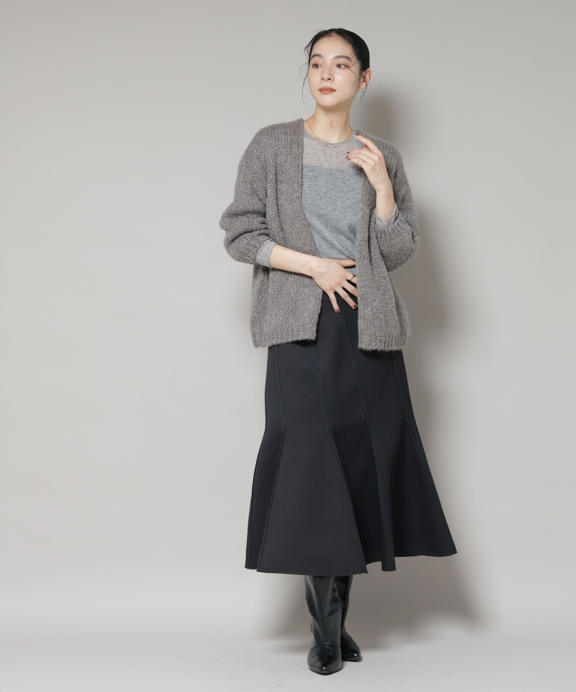 nano･universe「TRICOTS JEAN MARC/ニットカーディガン」|ニット・セーター|