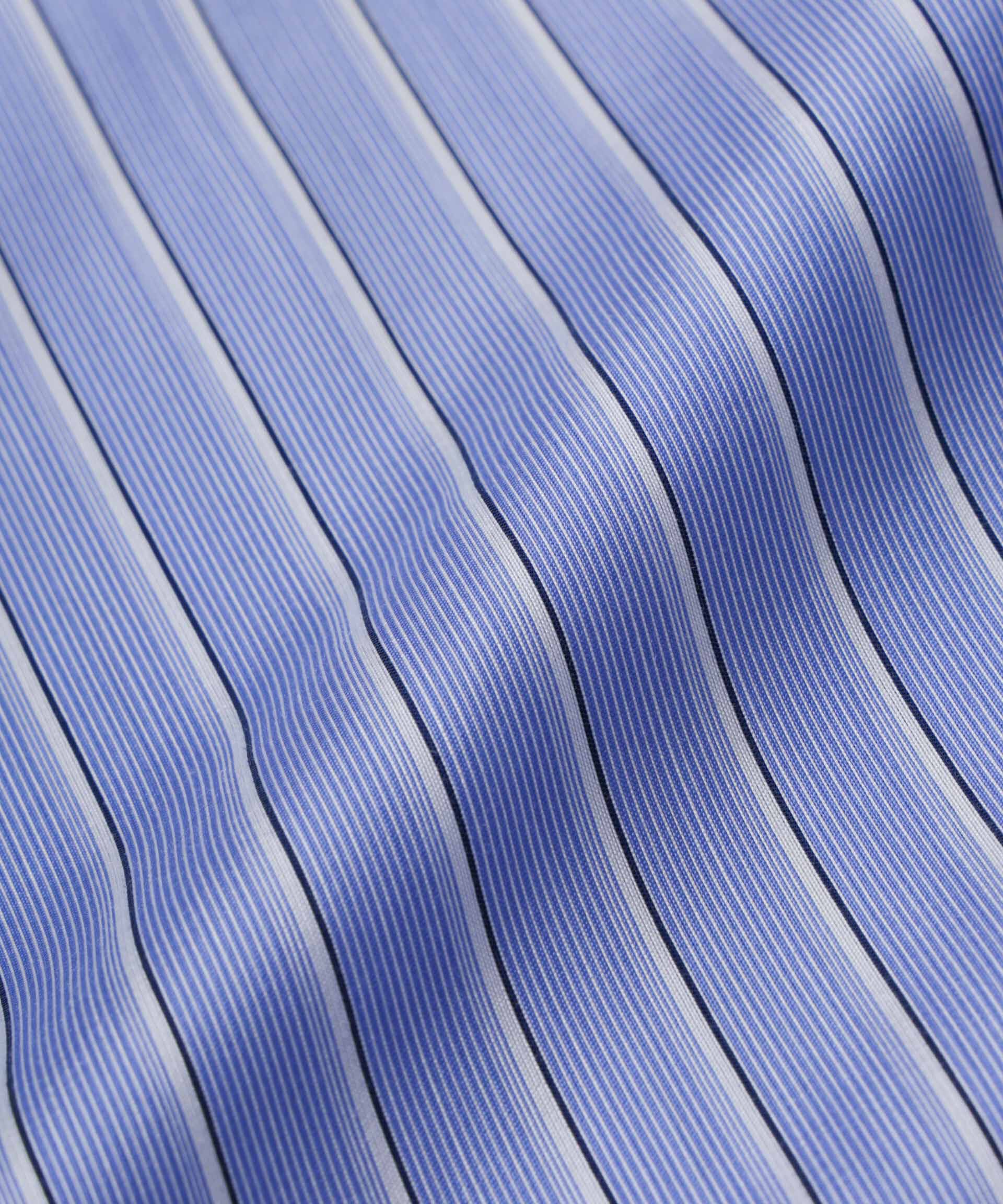 nano･universe「「OtoNANO」大人のワイドシャツレギュラーカラーストライプ長袖」|シャツ・ブラウス|