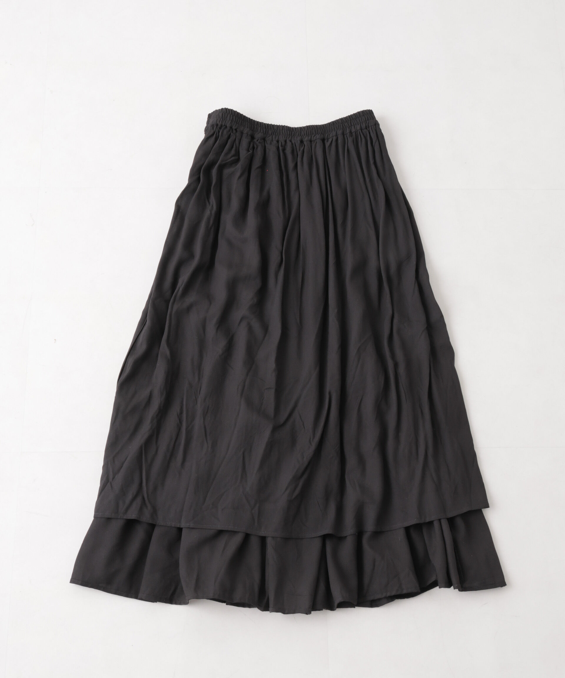 nano･universe「made in INDIA 切り替えギャザースカート(セットアップ可)」|スカート|