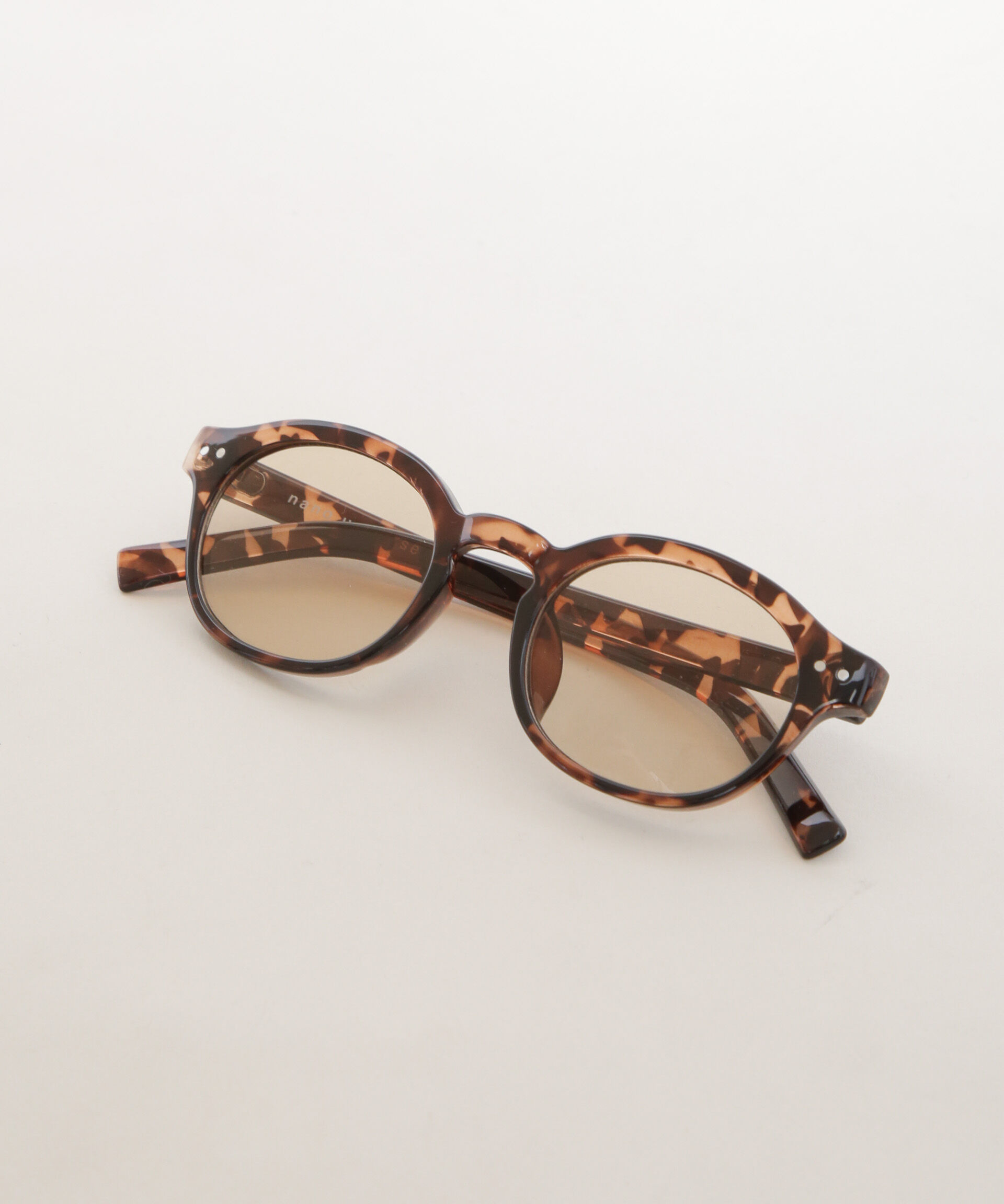 nano･universe「丸型サングラス」|メガネ|