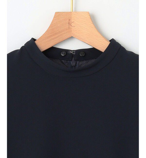 組曲「【KUMIKYOKU NAVY】コンフォータブルドレープ レース襟ワンピース」|ワンピース|