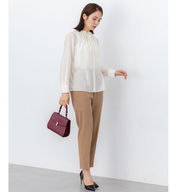 組曲「【加藤ローサさん着用】アンティークオーガンフリル ブラウス」|シャツ・ブラウス|