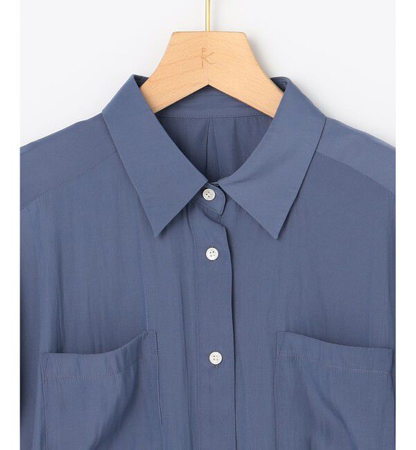 組曲「ギャザーライトデシン ブラウス」|シャツ・ブラウス|