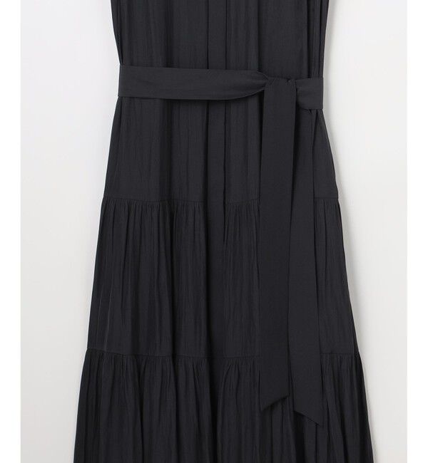 組曲「【WEB限定】ギャザーライトデシン ティアードワンピース」|ワンピース|