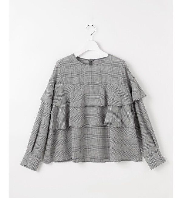 自由区「【カタログ掲載】TWハイツイストビエラフリル ブラウス」|シャツ・ブラウス|