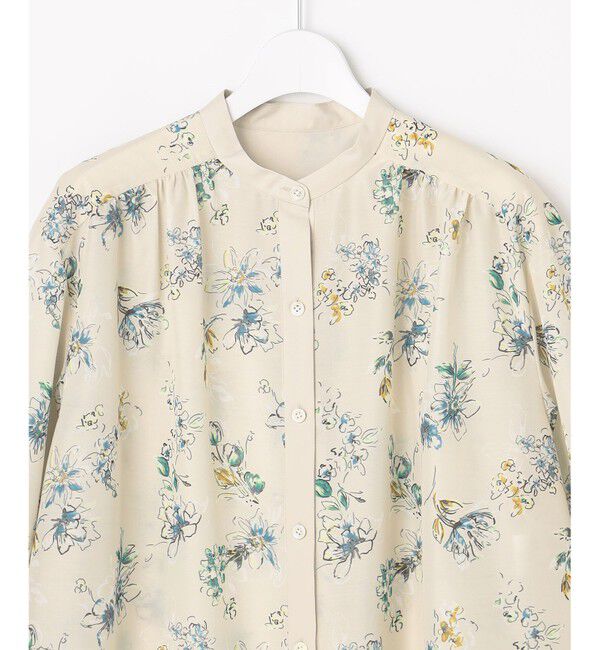 自由区「エアリーローン花柄プリント ブラウス」|シャツ・ブラウス|