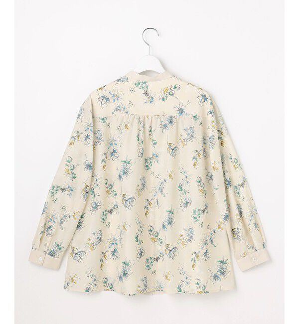 自由区「エアリーローン花柄プリント ブラウス」|シャツ・ブラウス|