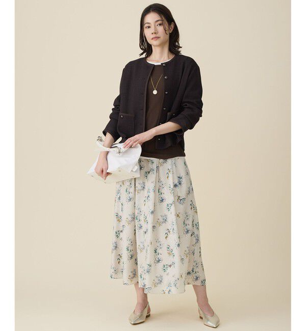 自由区「レイヤリングシアーインナー カットソー」|Tシャツ・カットソー|