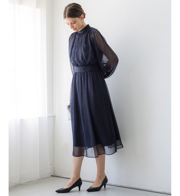 23区「【APPLAUDIR】クレープシフォン ドレス」|ドレス|