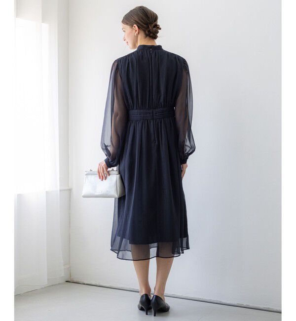 23区「【APPLAUDIR】クレープシフォン ドレス」|ドレス|