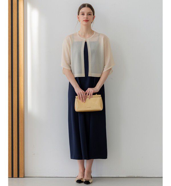 23区「【APPLAUDIR】ブライトフラワーレースコンビ ドレス」|ドレス|