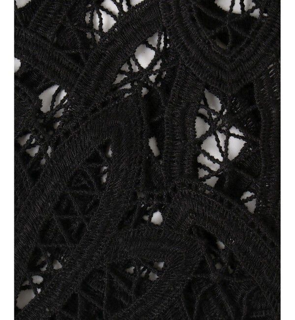 23区「【好評につき新色追加/汗じみ防止】エンブロイダリージャージー レースキャミソール付き カットソー」|Tシャツ・カットソー|