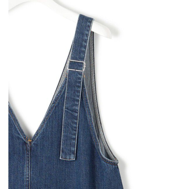 23区「【RED CARD TOKYO&times;23区】デニム サロペット ワンピース」|ワンピース|