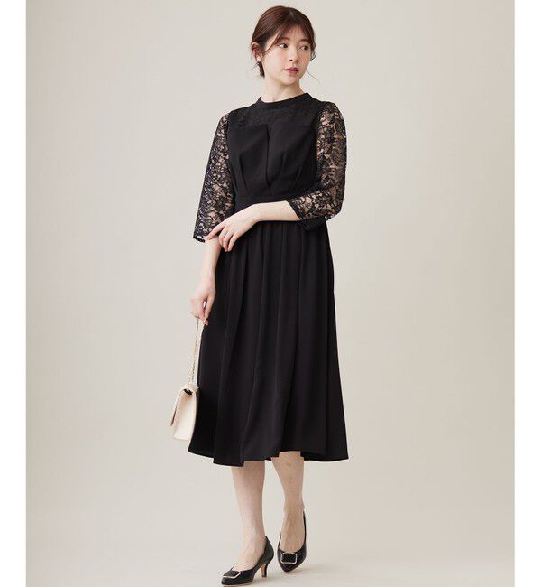 any SiS「【洗える】ビスチェディテール ドレス」|ドレス|